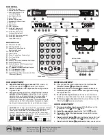 Предварительный просмотр 2 страницы Hear Technologies Hear back pro Quick Start Manual