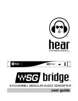 Preview for 1 page of Hear Technologies WSG Bridge User Manual