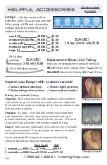 Preview for 14 page of Hearing Help Express RANGER-8720 User Manual