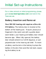 Preview for 6 page of Hearing in a Box HB-100 User Manual