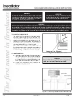 Предварительный просмотр 18 страницы Heart & Home Collectables MHC36 Installation & Operating Instructions Manual