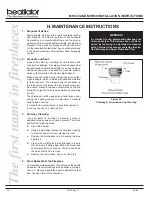 Предварительный просмотр 26 страницы Heart & Home Collectables MHC36 Installation & Operating Instructions Manual