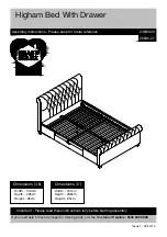 Предварительный просмотр 1 страницы Heart of House Higham 248/9320 Assembly Lnstructions