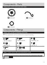 Предварительный просмотр 3 страницы Heart of House Jasmin 304/4733 Assembly Instructions