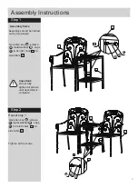 Preview for 4 page of Heart of House Jasmine 790/8507 Assembly Instructions