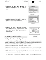 Предварительный просмотр 11 страницы HeartCheck MD100B Instruction Manual