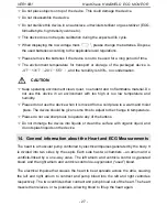 Предварительный просмотр 29 страницы HeartCheck MD100B Instruction Manual