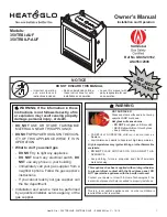 Hearth and Home Technologies 350TRSI-AUF Owner'S Manual preview