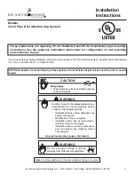 Hearth and Home Technologies BEK Installation Instructions Manual preview