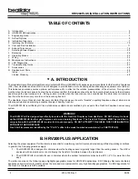 Preview for 2 page of Hearth and Home Technologies Heat Recovery Ventilator HRV200PLUS Installation And Operating Instructions Manual