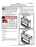 Preview for 1 page of Hearth and Home Technologies Heat-Zone HZLIN-ADP Installation Instructions