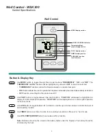 Preview for 5 page of Hearth and Home Technologies Multifunction Wall Control WSK300 Installation And Operating Instructions Manual