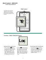 Preview for 10 page of Hearth and Home Technologies Multifunction Wall Control WSK300 Installation And Operating Instructions Manual