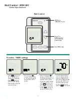 Preview for 11 page of Hearth and Home Technologies Multifunction Wall Control WSK300 Installation And Operating Instructions Manual