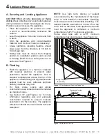 Preview for 13 page of Hearth and Home Technologies Outdoor Lifestyles ODLANAIGST-48 Installation Manual