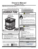 Hearth and Home Technologies Quadra-Fire CB1200M-MBK Owner'S Manual preview