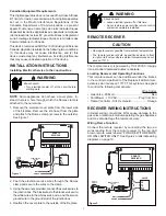 Preview for 2 page of Hearth and Home Technologies RCTS-MLT Installation And Operating Instructions Manual