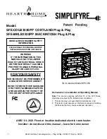 Preview for 1 page of Hearth and Home Technologies SFE-CDLB3530PP Homeowner'S Installation & Operating Manual