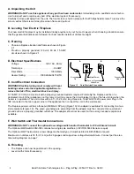 Preview for 4 page of Hearth and Home Technologies SFE-CDLB3530PP Homeowner'S Installation & Operating Manual