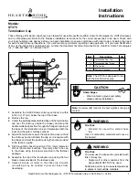 Hearth and Home Technologies Termination Cap ST375 Installation Instructions preview