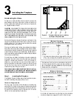 Предварительный просмотр 9 страницы Hearth & Home BE-41B Installer'S Manual