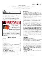 Preview for 1 page of Hearth & Home CRAVE-C Series Installation Instructions Manual