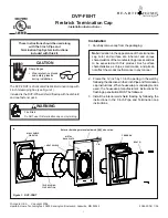 Hearth & Home Firebrick Termination Cap DVP-FBHT Installation Instructions preview