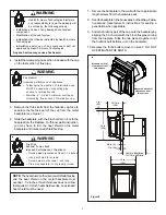 Preview for 2 page of Hearth & Home Firebrick Termination Cap DVP-FBHT Installation Instructions