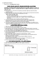 Предварительный просмотр 12 страницы Hearth & Home GO24-IPI-NG or LP Installation Instructions Manual