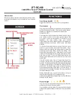 Hearth & Home IntelliFire IFT-RC400 User Manual preview