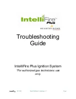 Hearth & Home IntelliFire Plus Troubleshooting Manual preview