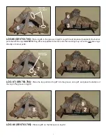 Предварительный просмотр 3 страницы Hearth & Home LOGS-AZTEC Log Placement Instructions