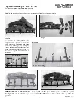 Hearth & Home LOGS-CFXGB Placement Instructions preview