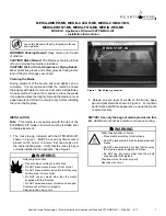 Preview for 1 page of Hearth & Home MEDIA-AMBER-MS Installation Instructions