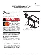 Hearth & Home MSFR-36-BK Installation Instructions preview