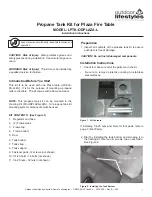 Hearth & Home Outdoor Lifestyles LPTK-ODPLAZA-L Installation Instructions preview