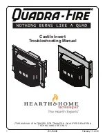 Hearth & Home QUADRA-FIRE Castile Insert Troubleshooting Manual preview