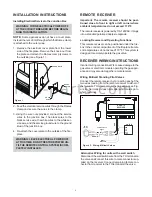 Preview for 2 page of Hearth & Home RC-SMART-II Installation And Operating Instructions Manual