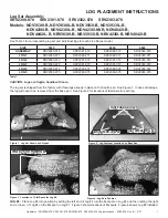 Hearth & Home SRV2380-070 Log Placement Instructions preview