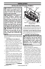 Preview for 13 page of Hearth Sense VF18LA-2 Manual