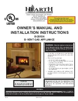 Hearth Technologies BCBR36 Owner'S Manual And Installation Instructions предпросмотр