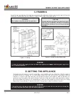 Предварительный просмотр 6 страницы Hearth Technologies BCBR36 Owner'S Manual And Installation Instructions