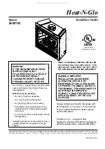 Preview for 1 page of Hearth Technologies Heat-N-Glo 8000TVC Installer Manual