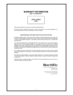 Preview for 22 page of HearthRite HB20ML-1 Owner'S Operation And Installation Manual