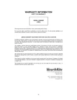 Preview for 26 page of HearthRite HR15ML-1 Owner'S Operation And Installation Manual