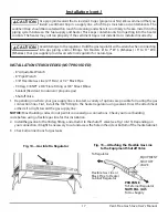 Предварительный просмотр 17 страницы HearthRite HRSQ25MV User'S Manual And Operating Instructions