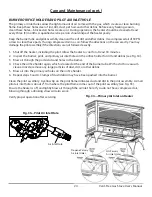 Предварительный просмотр 24 страницы HearthRite HRSQ25MV User'S Manual And Operating Instructions