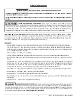 Preview for 3 page of HearthRite HVF2R18N-2 User'S Manual And Operating Instructions