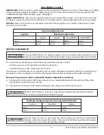 Preview for 11 page of HearthRite HVF2R18N-2 User'S Manual And Operating Instructions