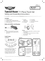 HearthSong Garage Tunnel Racer Safety And Assembly Instructions preview